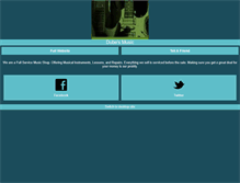 Tablet Screenshot of dubesmusic.com